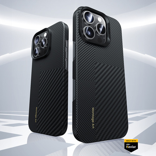 Benks Etui Montage Magnetic Armor Air Kevlar PC Frame 600D+1500D (C.K.FL.AP.BK.MB66) do Iphone 16 Pro Max czarny