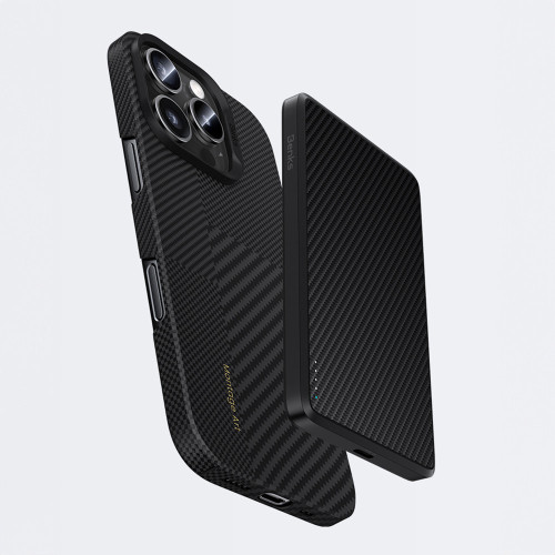 Benks Etui Montage Magnetic Armor Air Kevlar PC Frame 600D+1500D (C.K.FL.AP.BK.MB66) do Iphone 16 Pro Max czarny