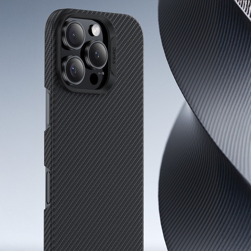 Benks Etui Magnetic Armor Air Kevlar PC Frame 600D (E065) do Iphone 16 Pro czarny