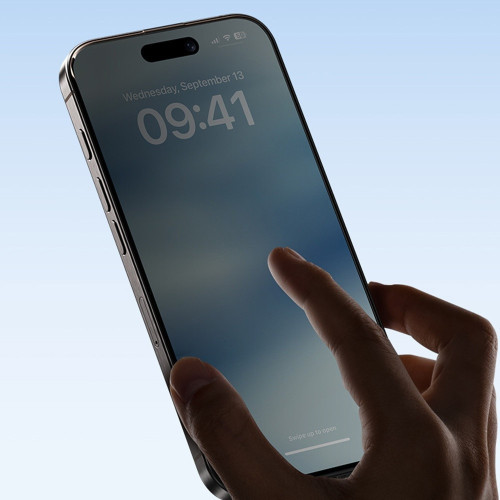 Benks Hartowane szkło Ultra Shield Privacy Glass (FK66) do Iphone 16 Pro Max czarne (Thin Edge)