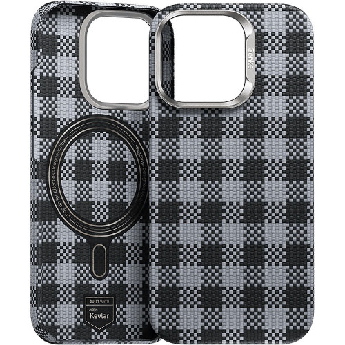 Benks Etui Magnetic Armor Vichy Kevlar (BF65) do Iphone 16 Pro czarny