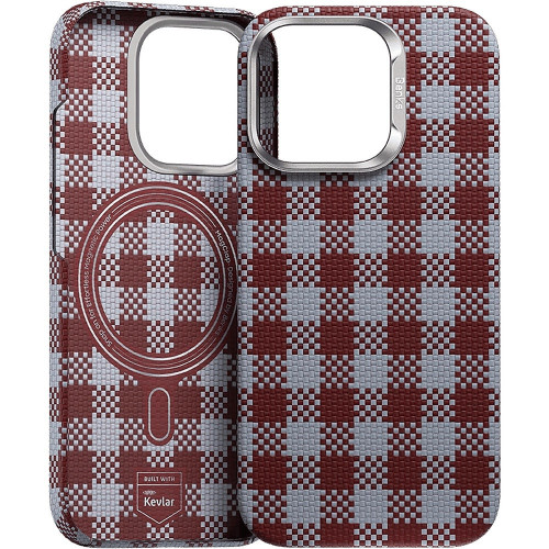 Benks Etui Magnetic Armor Vichy Kevlar (RF65) do Iphone 16 Pro czerwony