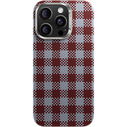 Benks Etui Magnetic Armor Vichy Kevlar (RF65) do Iphone 16 Pro czerwony