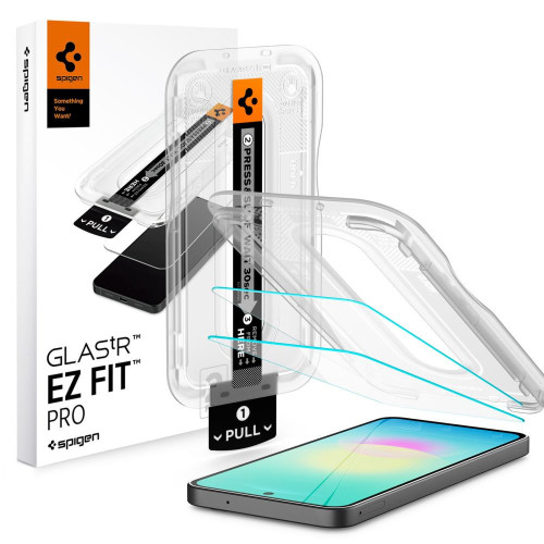 Tempered Glass Spigen Glas.tR Ez Fit Pro 2-pack Samsung Galaxy A27 5g Clear