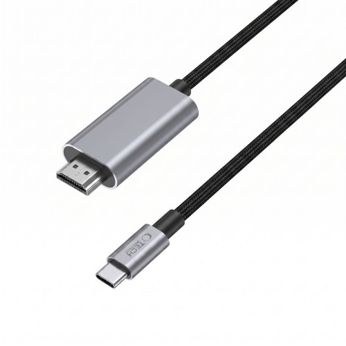 Tech-protect Ultraboost Cable Usb-c To Hdmi 2.1 8k 60hz 200cm Iron Grey