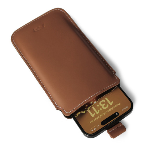 LURESKO NEW LILLA XXXL Leather slip case 6.9