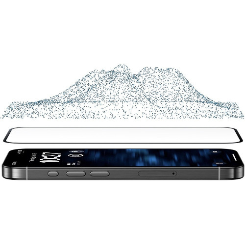 Benks Hartowane szkło Glass Warrior Sapphire Coating (C.M.C+.AP.BK.LS66) do Iphone 16 Pro Max czarne (Thin Edge)