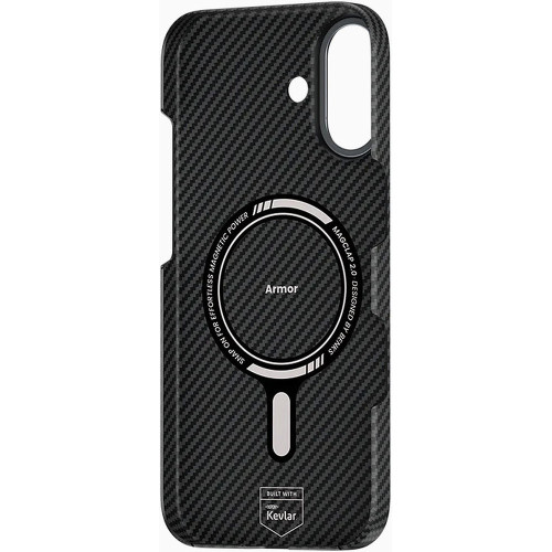 Benks Etui Magnetic Armor Air Kevlar Metal Frame 600D (C.K.FL.AP.BK.0067) do Iphone 17 czarny