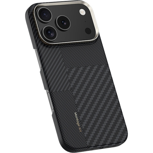 Benks Etui Montage Magnetic Armor Air Kevlar Metal Frame 600D+1500D (C.K.FL.AP.BK.MB70) for iPhone 17 Pro Max black
