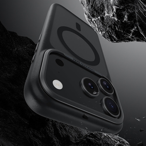 Benks Etui Magnetic Mist Metal Frame (0068) do Iphone 17 Air biały (Camera Control Button)