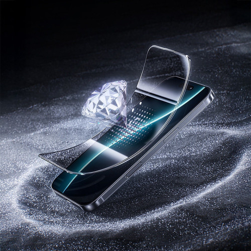 Benks Hartowane szkło Ultra Shield HD Glass (AA70) do Iphone 17 Pro Max czarne