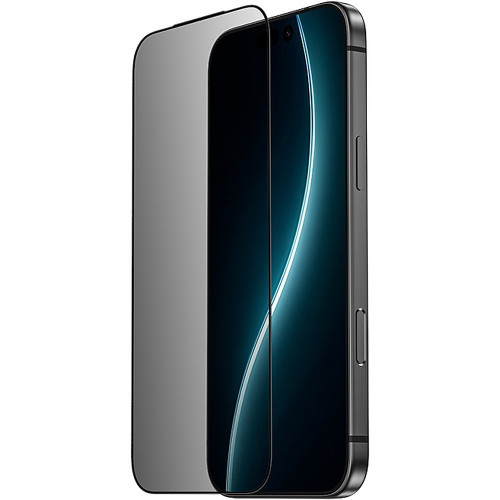 Benks Hartowane szkło Ultra Shield Privacy Glass (FF67) do Iphone 17/16 Pro czarne