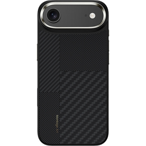 Benks Etui Montage Magnetic Armor Pro Kevlar Metal Frame 600D+1500D (MA68) do Iphone 17 Air czarny (Camera Control Button)