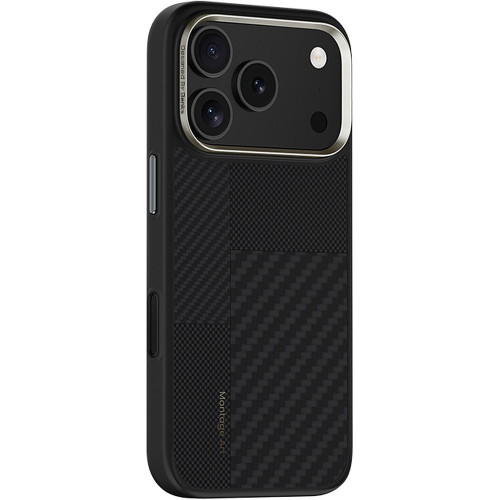 Benks Etui Montage Magnetic Armor Pro Kevlar Metal Frame 600D+1500D (MA68) do Iphone 17 Air czarny (Camera Control Button)