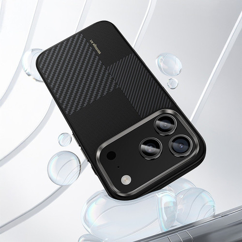 Benks Etui Montage Magnetic Armor Pro Kevlar Metal Frame 600D+1500D (MA68) do Iphone 17 Air czarny (Camera Control Button)