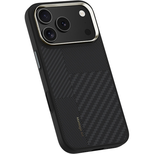 Benks Etui Montage Magnetic Armor Pro Kevlar Metal Frame 600D+1500D (C.K.FL.AP.BK.MA69) do Iphone 17 Pro czarny (Camera Control Button)