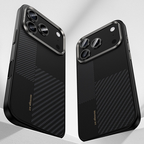 Benks Etui Montage Magnetic Armor Pro Kevlar Metal Frame 600D+1500D (C.K.FL.AP.BK.MA69) do Iphone 17 Pro czarny (Camera Control Button)