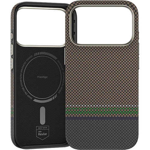 Benks Etui Magnetic Armor Pro Prestige Kevlar 600D (C.K.FL.AP.GD.Y069) do Iphone 17 Pro (Camera Control Button)