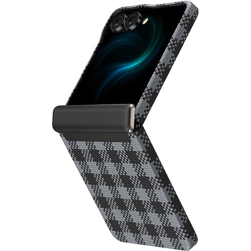 Benks Etui Magnetic Armor Vichy Spin Kevlar 1000D (C.K.FL.SA.WG.BK48) do Samsung Galaxy Z Flip 7 czarny