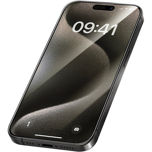 Benks Tempered Glass Arc Shield Full Coverage (GA62) for iPhone 15 Pro Max black