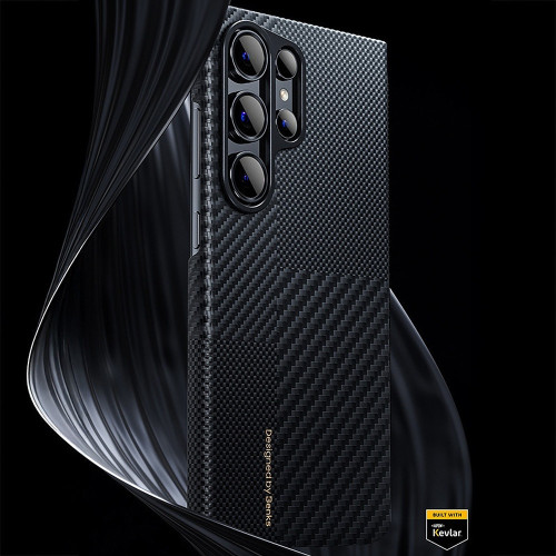 Benks Etui Montage Magnetic Armor Air Kevlar 600D (M040) do Samsung Galaxy S24 czarny