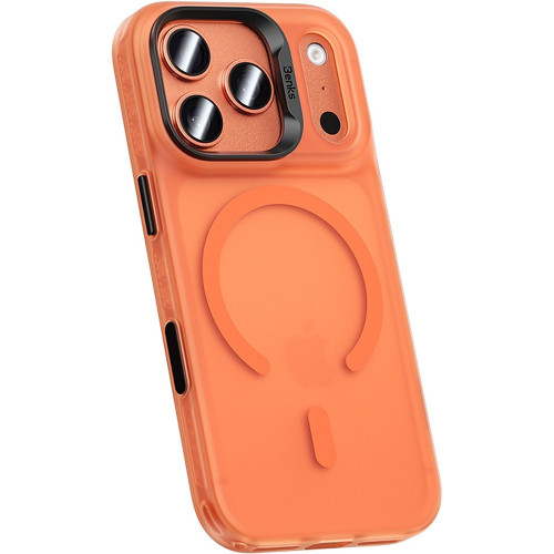 Benks Etui Magnetic Lucid Armor (C.K.JC.AP.OR.C070) do Iphone 17 Pro Max pomarańczowy (Camera Control Button)