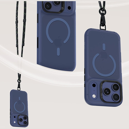 Benks Etui Magnetic Lucid Armor (C.K.JC.AP.BE.C069) do Iphone 17 Pro niebieski (Camera Control Button)