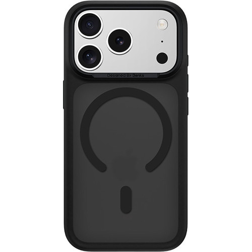 Benks Etui Magnetic Mist Metal Frame (K069) do Iphone 17 Pro czarny (Camera Control Button)