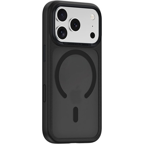 Benks Etui Magnetic Mist Metal Frame (K070) do Iphone 17 Pro Max czarny (Camera Control Button)
