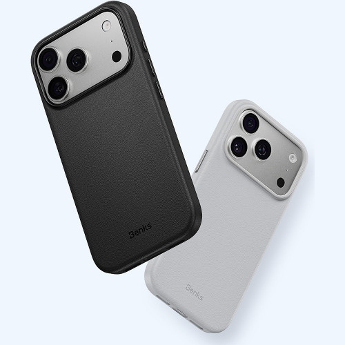 Benks Etui Magnetic Vita Pro Silicone (C.K.QY.AP.OR.A069) do Iphone 17 Pro pomarańczowy (Camera Control Button)