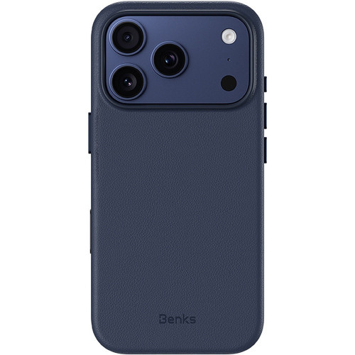 Benks Etui Magnetic Vita Pro Silicone (C.K.QY.AP.BE.A069) do Iphone 17 Pro niebieski (Camera Control Button)