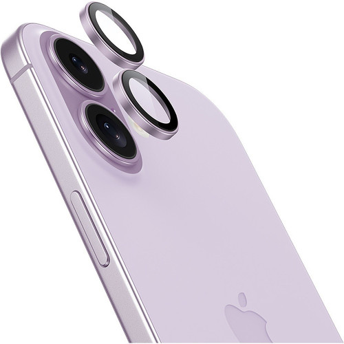 Benks Tempered Glass Glass Warrior Lens Protector for camera (C.M.SX.AP.PU.C067) for Iphone 17 (lens 2 pieces) lavender