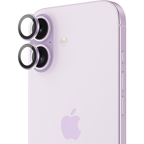Benks Tempered Glass Glass Warrior Lens Protector for camera (C.M.SX.AP.PU.C067) for Iphone 17 (lens 2 pieces) lavender