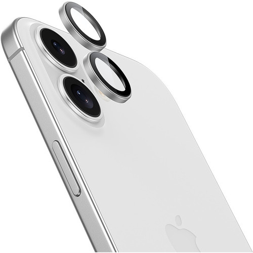 Benks Hartowane szkło Glass Warrior Lens Protector na aparat do Iphone 17 (obiektyw 2 sztuki) srebrne