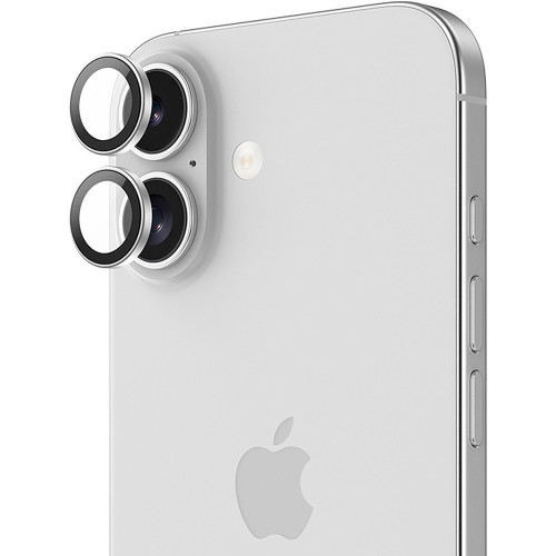 Benks Hartowane szkło Glass Warrior Lens Protector na aparat do Iphone 17 (obiektyw 2 sztuki) srebrne