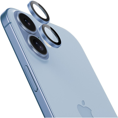 Benks Tempered Glass DR Sapphire Lens Protector for iPhone 17 (2 pieces lens) light blue