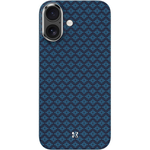 Benks Etui Magnetic Armor Air Armor Grid Kevlar Metal Frame 600D (C.K.FL.AP.BE.0067) do Iphone 17 niebieski