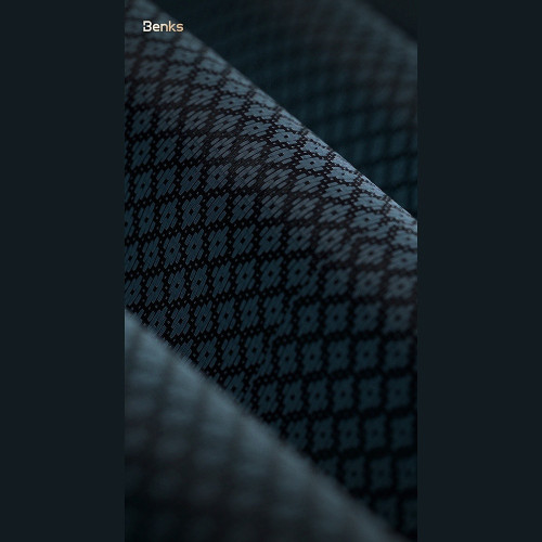 Benks Etui Magnetic Armor Air Armor Grid Kevlar Metal Frame 600D (A068) do Iphone 17 Air złote