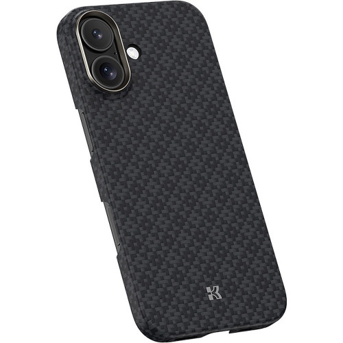 Benks Etui Magnetic Armor Air Armor Grid Kevlar Metal Frame 600D (C.K.FL.AP.BK.B067) do Iphone 17 czarne