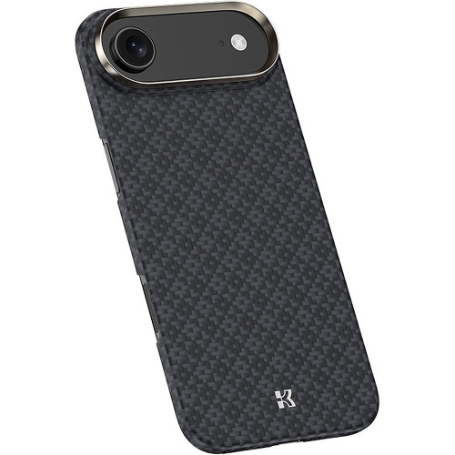 Benks Etui Magnetic Armor Air Armor Grid Kevlar Metal Frame 600D (B068) do Iphone 17 Air czarne
