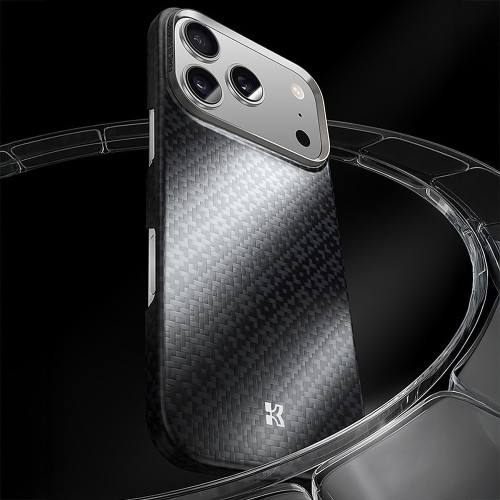 Benks Etui Magnetic Armor Air Armor Grid Kevlar Metal Frame 600D (B068) do Iphone 17 Air czarne