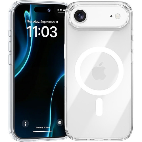 Benks Etui Magnetic Crystal do Iphone 17 Air przezroczysty (Camera Control Button)