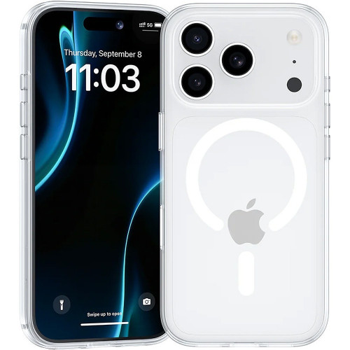 Benks Etui Magnetic Crystal (C.K.JC.AP.00.0069) do Iphone 17 Pro przezroczysty (Camera Control Button)