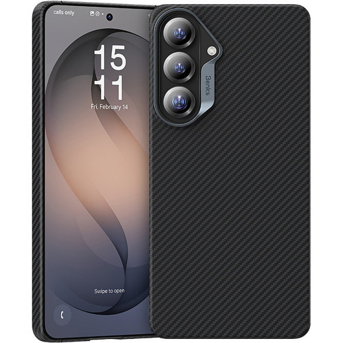 Benks Etui Magnetic Armor Air Kevlar Metal Frame 600D (J048) do Samsung Galaxy S26 czarny