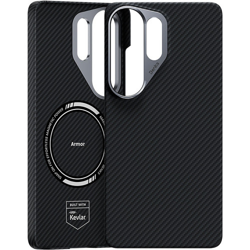 Benks Etui Magnetic Armor Air Kevlar Metal Frame 600D (C.K.FL.SA.BK.J050) do Samsung Galaxy S26 Ultra czarny