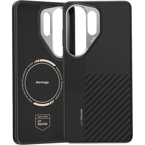 Benks Etui Montage Magnetic Armor Pro Kevlar Metal Frame 600D+1500D (C.K.FL.SA.BK.L050) do Samsung Galaxy S26 Ultra czarny