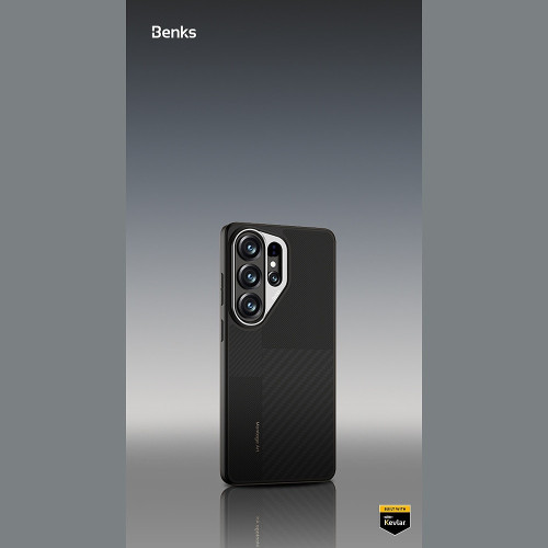 Benks Etui Montage Magnetic Armor Pro Kevlar Metal Frame 600D+1500D (C.K.FL.SA.BK.L050) do Samsung Galaxy S26 Ultra czarny