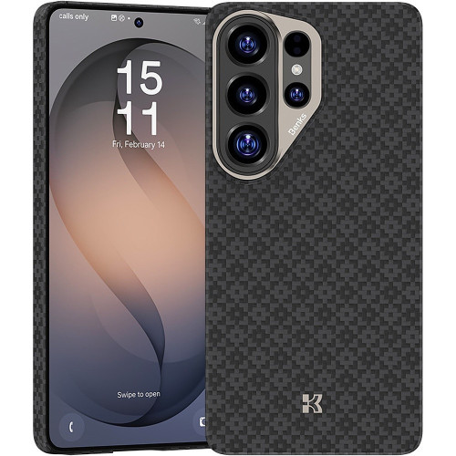Benks Etui Magnetic Armor Air Armor Grid Kevlar Metal Frame 600D (E050) do Samsung Galaxy S26 Ultra czarne