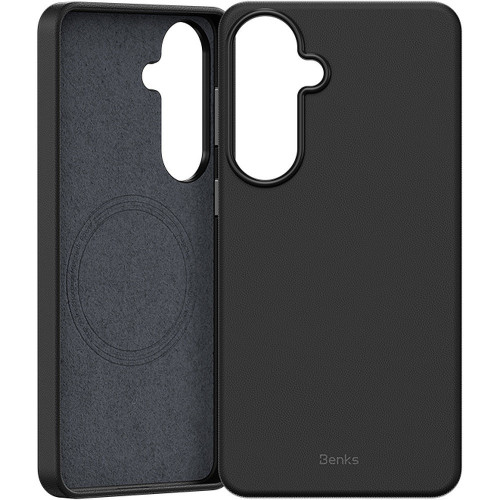 Benks Etui Magnetic Vita Pro Silicone (A049) do Samsung Galaxy S26 Plus czarny