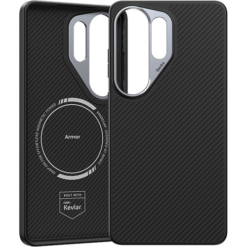Benks Etui Magnetic Armor Pro Kevlar Metal Frame 600D (C.K.FL.SA.BK.G050) do Samsung Galaxy S26 Ultra czarny